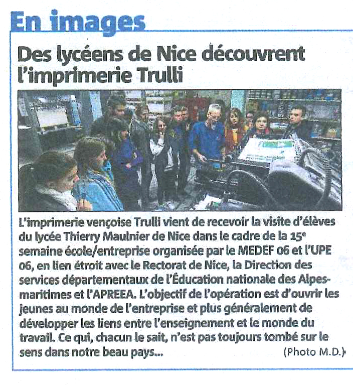 Imprimerie Trulli